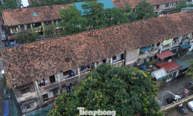 Cận cảnh khu tập thể ở Hà Nội trước khi phá dỡ để xây chung cư cao 34 tầng