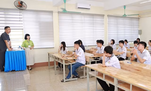 Thái Nguyên công bố điểm chuẩn vào lớp 10, cao nhất 25 điểm