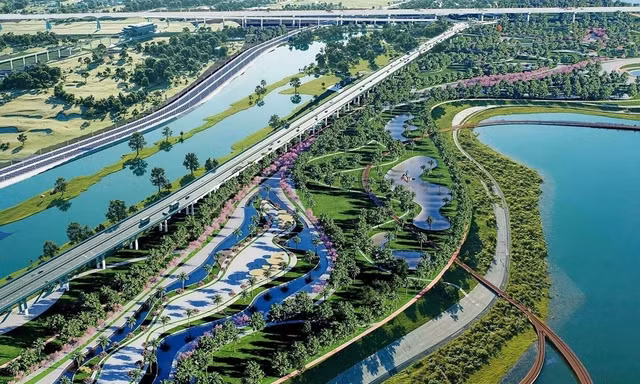 Trục đại lộ cảnh quan sông Hồng 27 tỷ USD được đầu tư xây dựng thế nào?