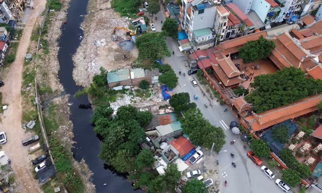 16 hộ bị lún, nứt nhà cửa khi thi công Trạm bơm tiêu Yên Nghĩa 