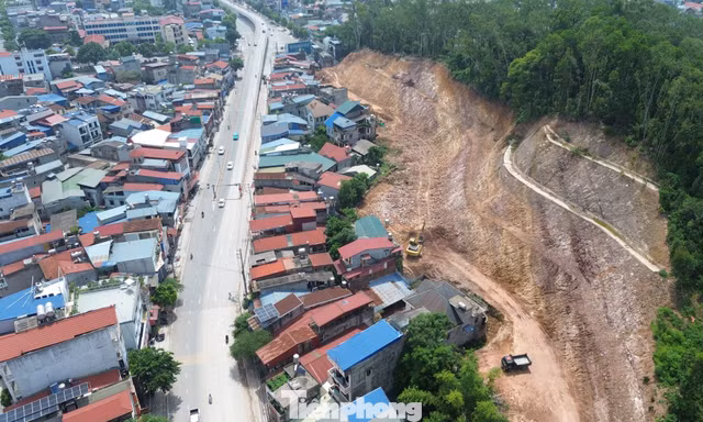 Hơn 30 hộ dân dưới chân đồi sắp hết cảnh lo lắng mùa mưa bão