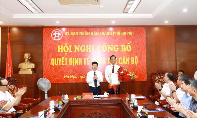Hà Nội: Bí thư phường được bổ nhiệm giữ chức Giám đốc Sở NN&MT