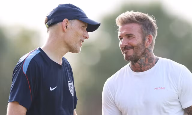 Beckham hiến kế cho tuyển Anh trước đại chiến Na Uy