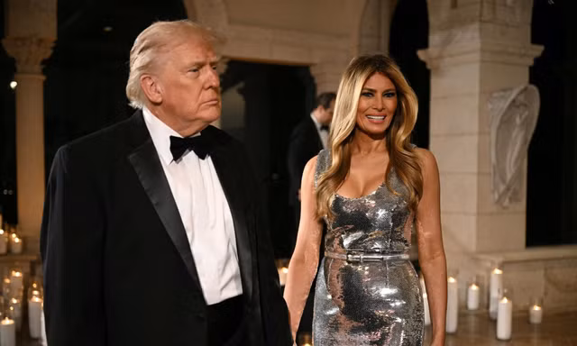 Diện mạo gây sốt của bà Melania Trump 