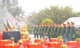 Truy điệu, an táng 30 hài cốt liệt sĩ hy sinh tại sân bay Lộc Ninh