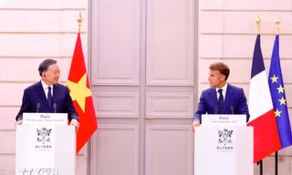 Pháp mong muốn trở thành đối tác hàng đầu của Việt Nam