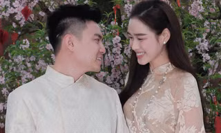 Đỗ Thị Hà và dàn hoa hậu, á hậu trong ngày Mùng 1
