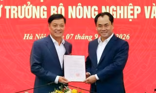 Ông Lê Trọng Yên làm Thứ trưởng Bộ Nông nghiệp và Môi trường