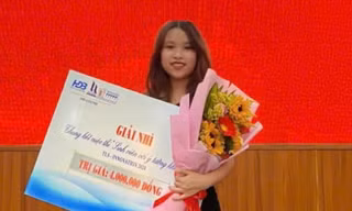 Lâm Thị Tú Anh – Nữ sinh Kỹ thuật chinh phục loạt giải thưởng khởi nghiệp và học bổng danh giá