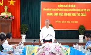 Tổng Bí thư: Xây dựng Thổ Châu trở thành đặc khu biển đảo xanh-mạnh-bền vững