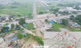  Cận cảnh công trường nút giao Vành đai 4 với QL6 qua Yên Nghĩa