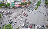 Cận cảnh các nút giao được xác định là 'cửa' kiểm soát xe máy xăng tại Hà Nội
