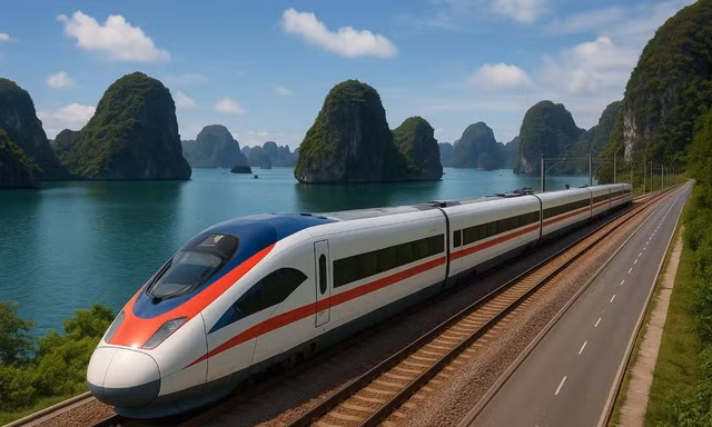 Quy hoạch đường sắt tốc độ cao Hà Nội - Quảng Ninh 