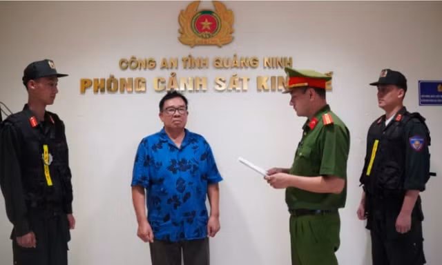 Bán đất trên giấy, Chủ tịch Công ty Việt Mỹ Hạ Long bị khởi tố