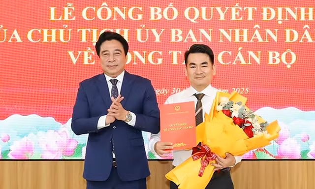Điều động cán bộ Cục Quản lý đất đai về làm Phó Giám đốc Sở 