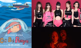 Nhóm nhạc K-pop LE SSERAFIM xác nhận kết hợp cùng 'bom tấn DC', siêu phẩm Ghibli 'Cô bé Ponyo' ra rạp Việt