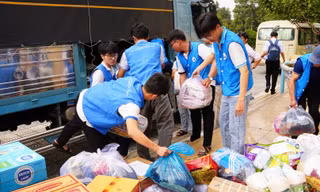 Cộng đồng sinh viên các trường ĐH, CĐ tại TP. HCM chung tay quyên góp, hỗ trợ đồng bào miền Trung