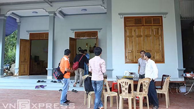 Ngôi nhà mới xây của bố mẹ Công Phượng. Ảnh: Song Gia.