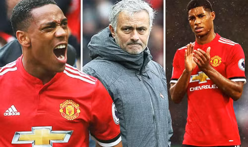 Mourinho từng bị chỉ trích vì không thường xuyên sử dụng các tài năng trẻ như Martial và Rashford. 