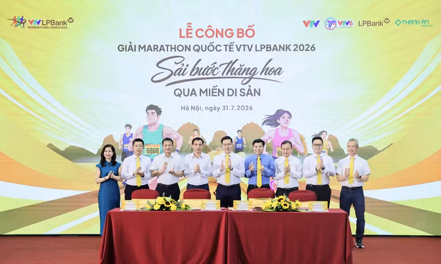 Giải Marathon Quốc tế VTV LPBank 2026 lần đầu chinh phục cung đường di sản Vân Long