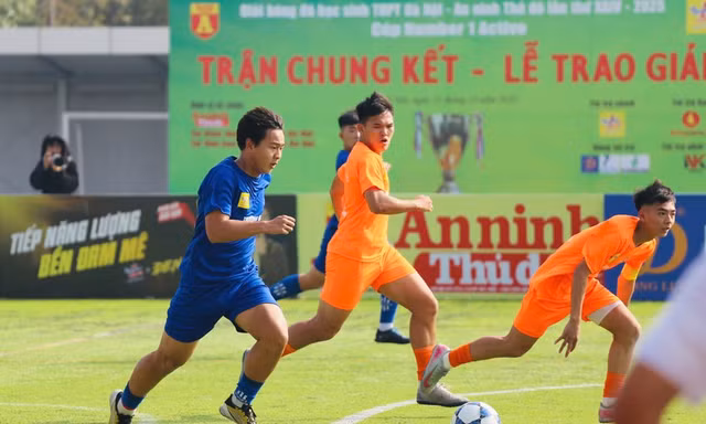THPT Xuân Mai vô địch Giải Bóng đá Học sinh THPT Hà Nội - An ninh Thủ đô 2025