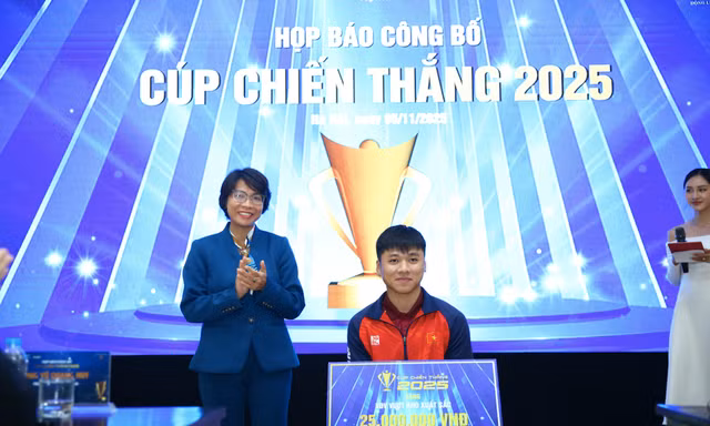 750 triệu đồng cho giải thưởng Cúp Chiến thắng 2025 