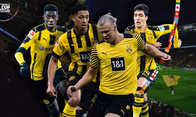 Haaland, Bellingham, Dembele và dấu ấn Borussia Dortmund tại World Cup 2026