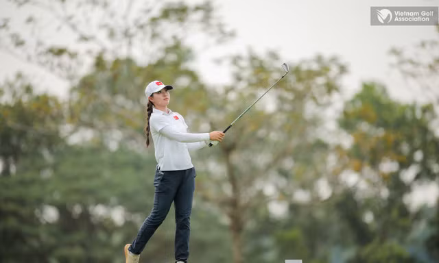 Lê Chúc An thăng hoa, đội tuyển golf nữ Việt Nam thăng hạng mạnh mẽ