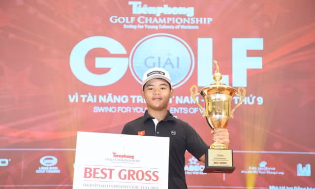 Chân dung nhà vô địch Tiền Phong Golf Championship 2025 Nguyễn Trọng Hoàng