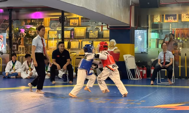 Taekwondo Việt Nam - Hàn Quốc tăng cường kết nối từ phong trào thiếu nhi