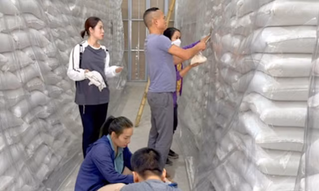 Cục Dự trữ Nhà nước đã nhập kho 500 tấn lúa gạo trong năm 2025. Ảnh minh hoạ.