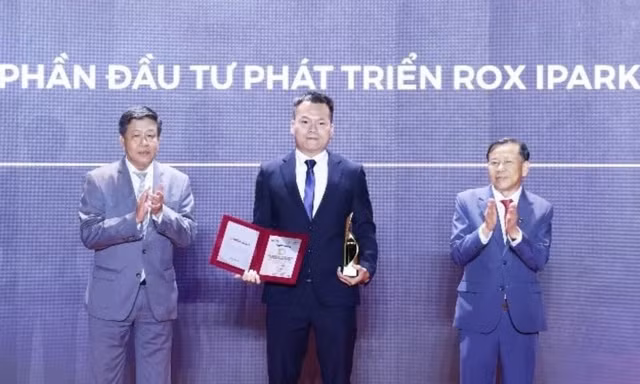 ROX iPark giành cú đúp tại Giải thưởng quốc gia Bất động sản Việt Nam