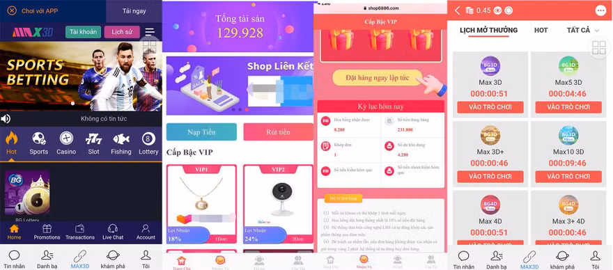 Một số app “giật đơn hàng ảo”, kiếm tiền