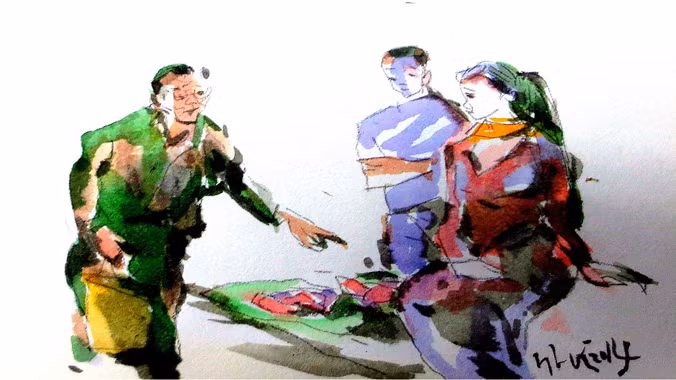 Minh họa: Đỗ Đức.
