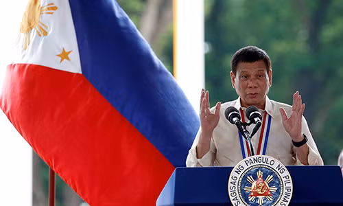 Tổng thống Philippines Rodrigo Duterte