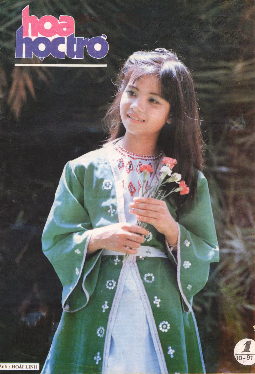 Bìa báo Hoa Học Trò số 1 (10/1991)