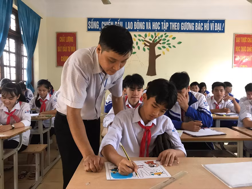 Một giờ học mỹ thuật 