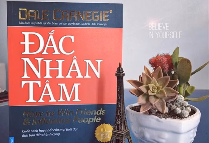 “Đắc nhân tâm” được tái bản nhiều lần ở Việt Nam 