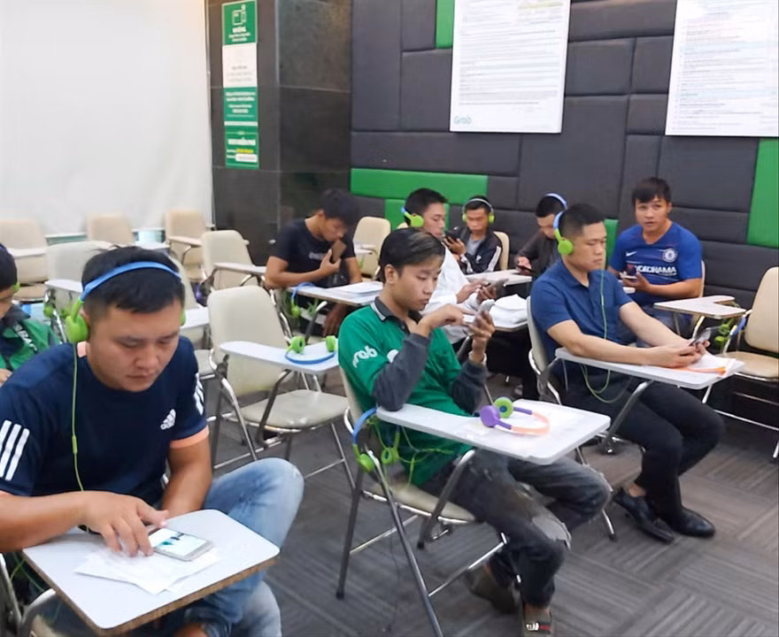 Tập huấn để trở thành một GrabBike