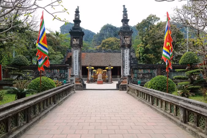 Đền Vua Đinh. Ảnh: Minh Đức.