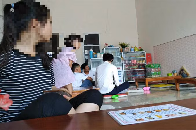 Một tụ điểm từng là nơi tuyên truyền Hội Thánh Đức Chúa Trời trái phép ở thị trấn Phát Diệm, Kim Sơn, Ninh Bình. Ảnh: Minh Đức.