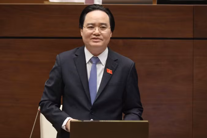 Bộ trưởng Phùng Xuân Nhạ. Ảnh: Như Ý.
