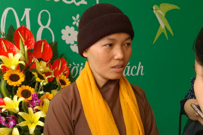 Sư cô Thích Nữ Quảng Phát.