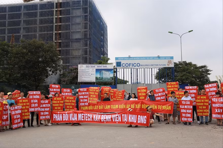 Lo vỡ quy hoạch ở khu đô thị kiểu mẫu