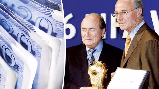 Nước Đức bị cáo buộc “chơi bẩn” để giành quyền đăng cai World Cup 2006.