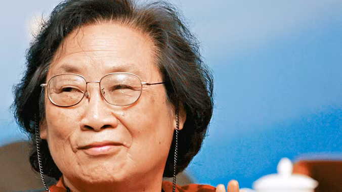 Giáo sư Đồ U U, 85 tuổi, đoạt giải Nobel y học năm nay.