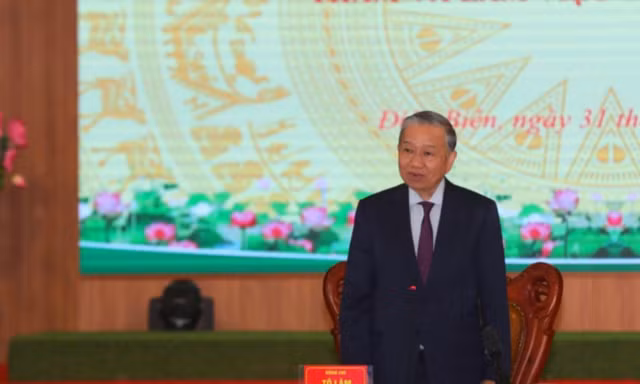 Tổng Bí thư Tô Lâm chỉ rõ các nhiệm vụ trọng tâm của tỉnh Điện Biên