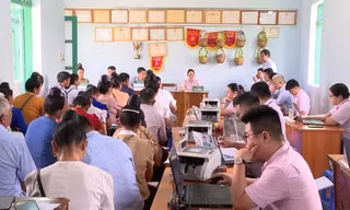 Hiệu quả hoạt động Điểm giao dịch xã của Ngân hàng Chính sách xã hội huyện Tuần Giáo