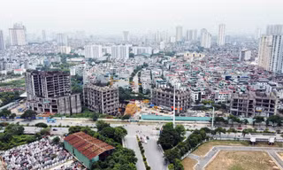 Cận cảnh dự án Usilk City giữa Thủ đô 'chôn vùi' giấc mơ an cư cả nghìn người