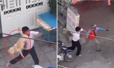Người đàn ông quăng chó và đánh shipper trong vụ việc tại TPHCM